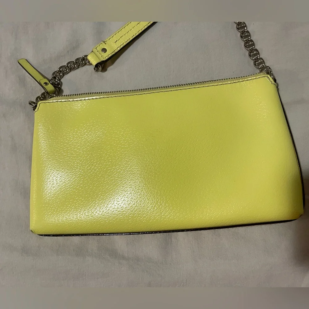 Yellow Kate Spade purse - Picture 3 of 4